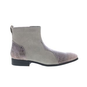 Dingo Mens Dunn Ankle Boot Gray Boots (NWT)